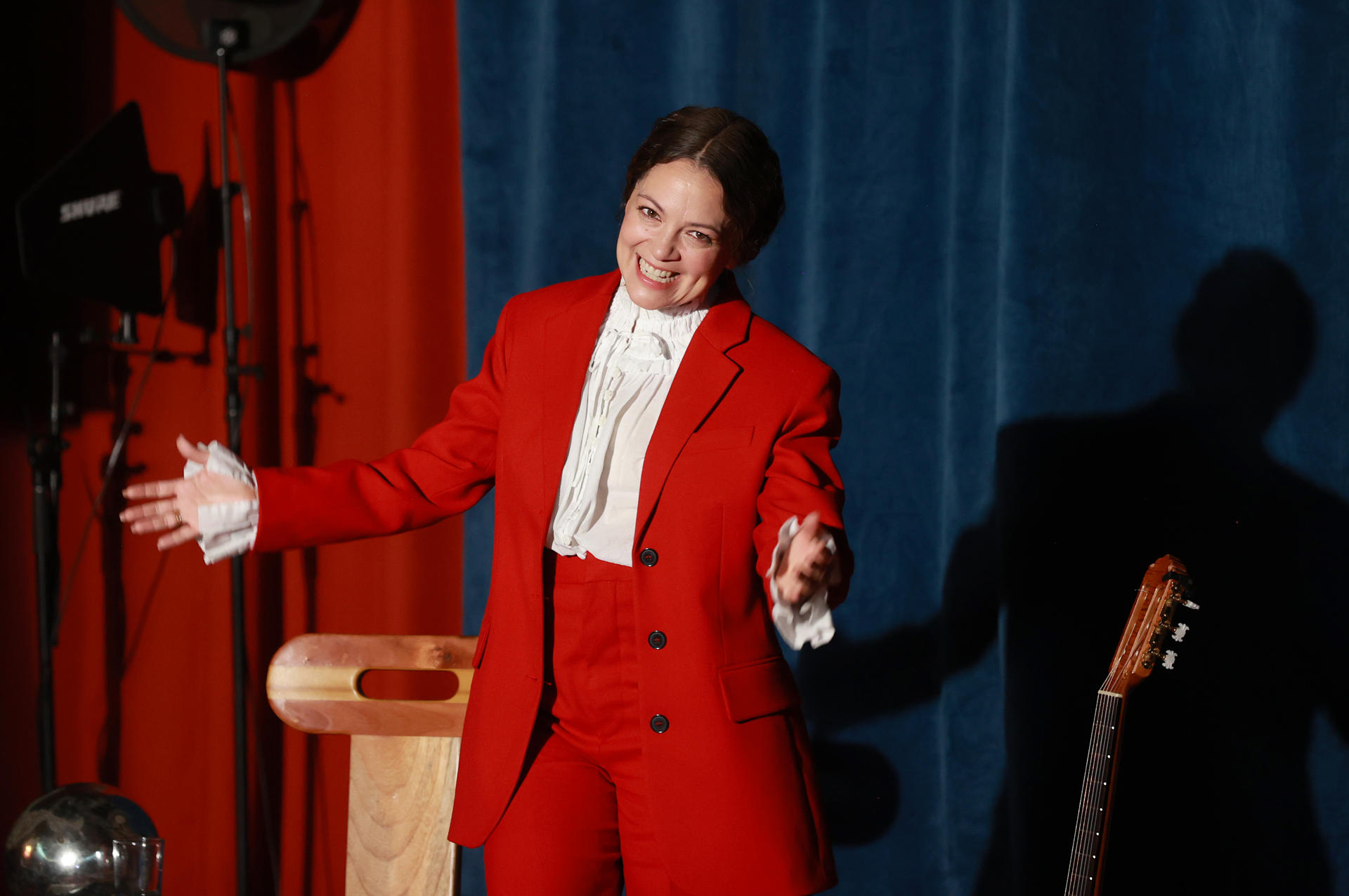 La cantante mexicana Natalia Lafourcade, participa en la presentación de su nuevo disco este martes, en la Ciudad de México (México). EFE/ Alex Cruz
