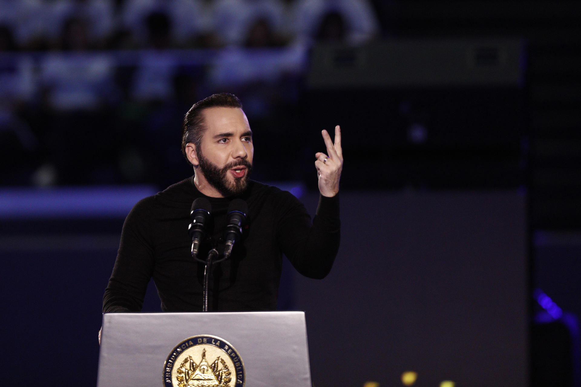 Foto de archivo del presidente de El Salvador, Nayib Bukele. EFE/ Rodrigo Sura